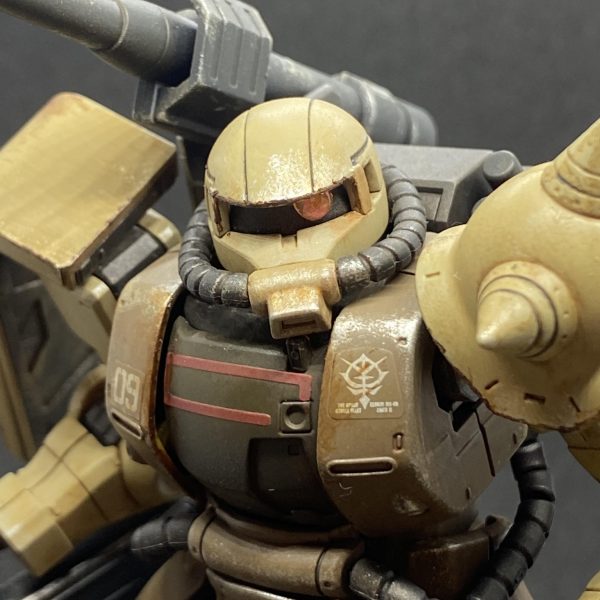 HG 1/144 MS-06CK ザク・ハーフキャノン