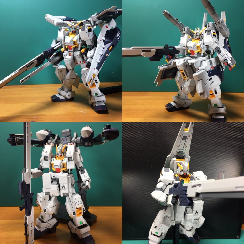 １：ガンダムTR-1[ヘイズル・アウスラ・ラー]　ヘイズル・ラーの胴体を緊急脱出ポッド[プリムローズ]に換装した形態。２：ガンダムTR-1[ヘイズル・アウスラ・ラー・アナザー]　ヘイズル・ラー・アナザーの胴体を緊急脱出ポッド[プリムローズ]に換装した形態。両肩のハードポイントにはミサイルランチャーやキャノンを搭載し、拡張性を強化している。３：ガンダムTR-1[ヘイズル・ラーⅡ]　[フルドドⅡ]を合体させた形態。本来、[フルドドⅡ]はガンダムTR-6のブーストポッド、中核部ドラムフレーム、プリムローズⅡで構成されるが、ガンダムTR-1で装備する際には[フルドド]の分解が必要であるため、換装作業が煩雑化し、現場の負担を重くしていた。ガンダムTR-1との連動性と整備性向上の結果、専用のコアユニットが製造されることになった。4：ガンダムTR-1 [ヘイズル](スナイパー装備)