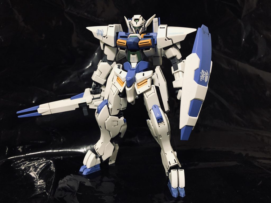 ターンエーに寄せましたがもちろんあれほどの性能には遠く及びません。