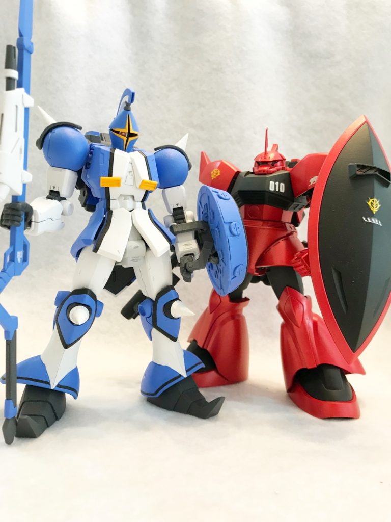 ジョニーライデン専用高機動型ゲルググと。これがやりたかった。