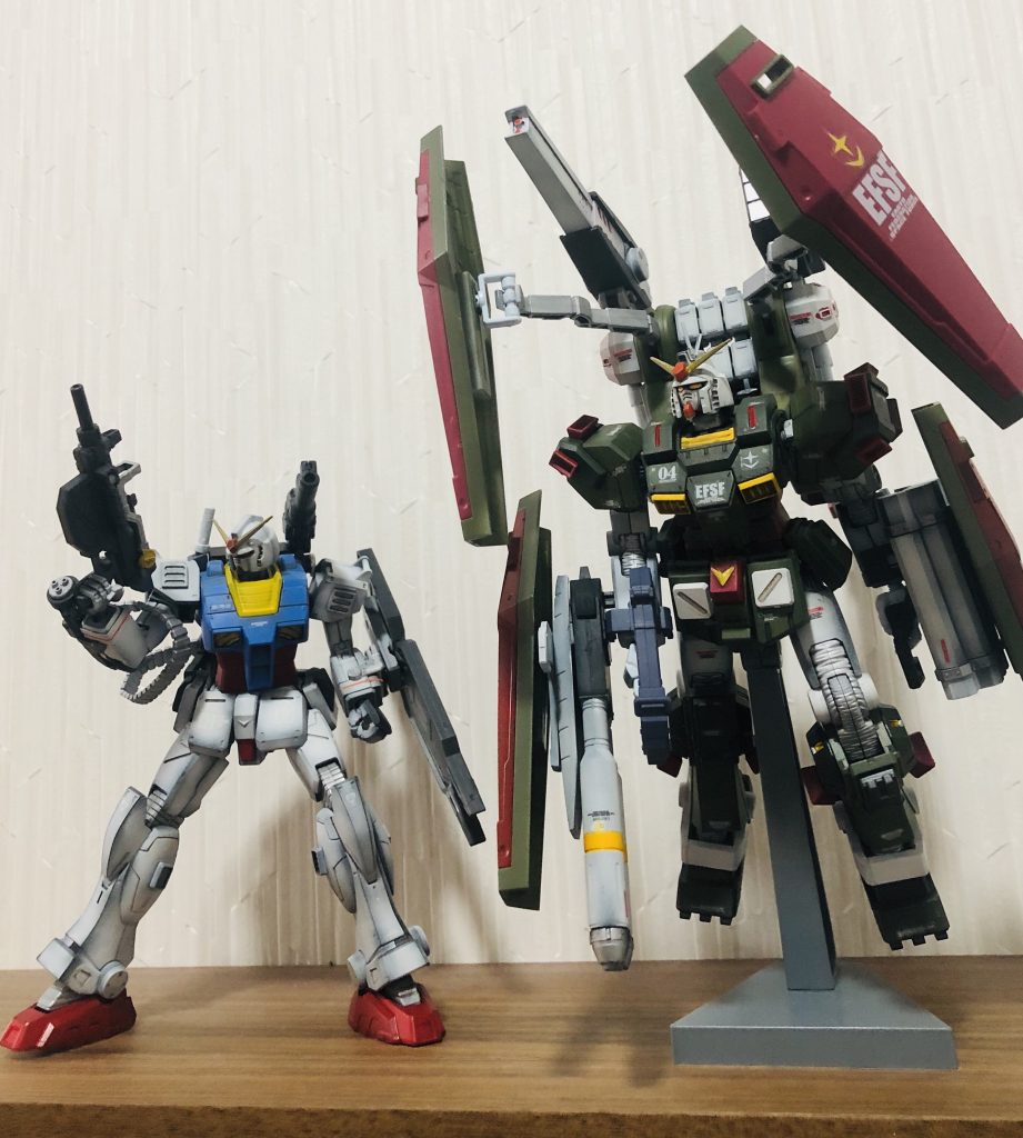 フルアーマーガンダム塗装のサンボルバージョン