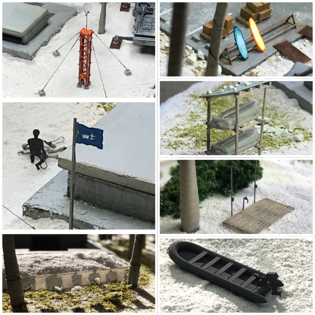 小道具類を設置