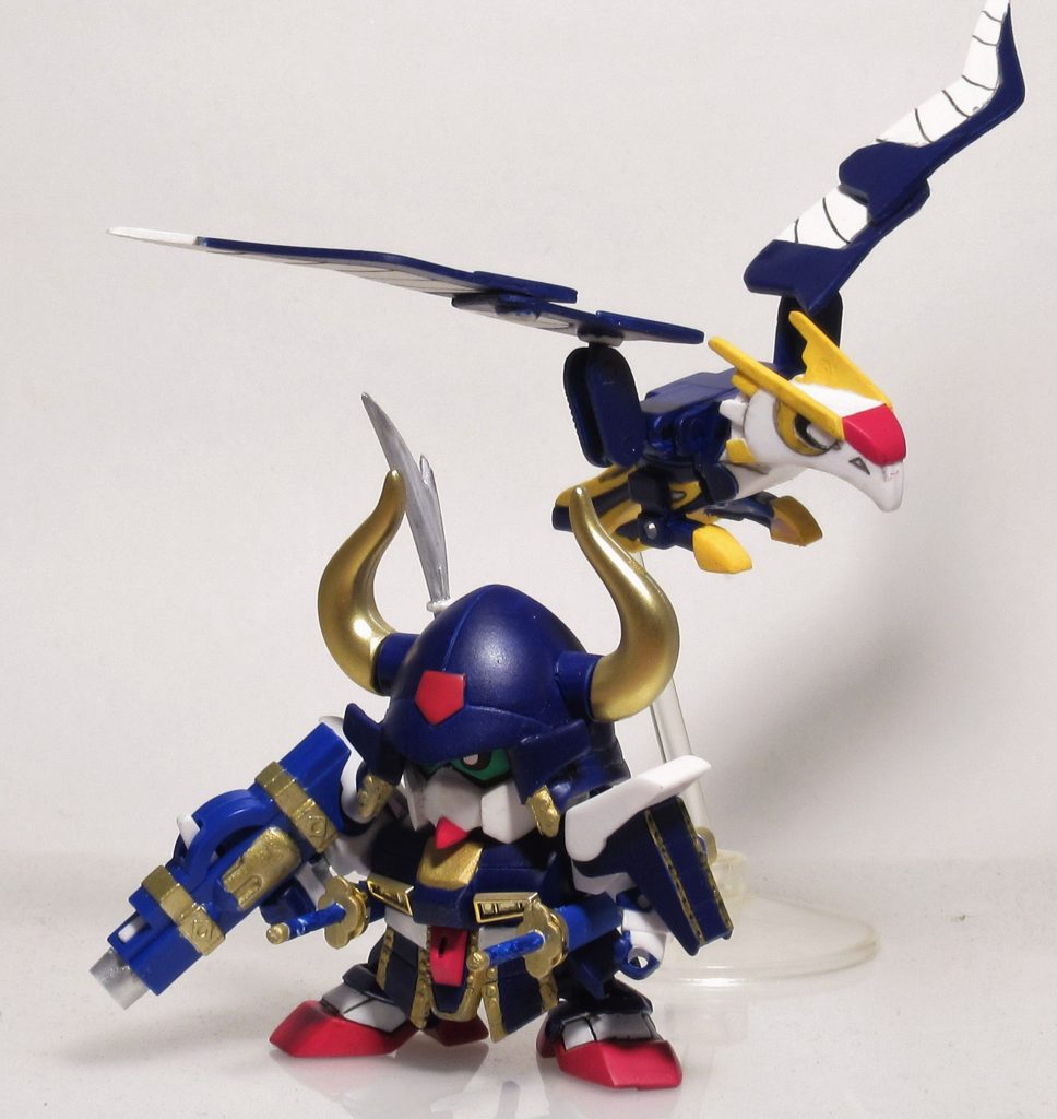 イーグルの羽はプラ板から作成しました。隼頑駄無を参考にしてます。