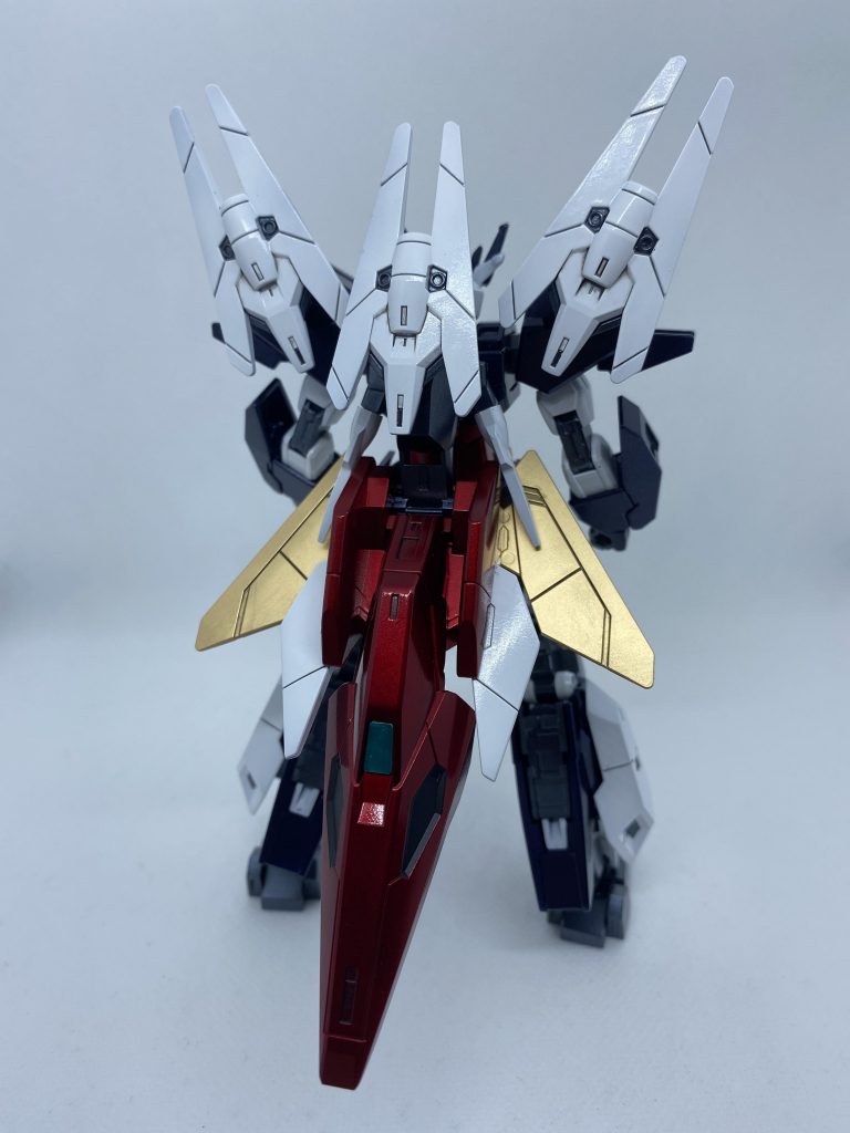 バック。後ろ姿は多分全アーマーの中で1番好きかもしれないです。