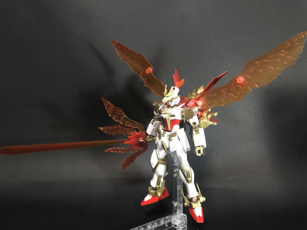 この装備の真骨頂はハイパーモードにあり!一気に派手になりました。