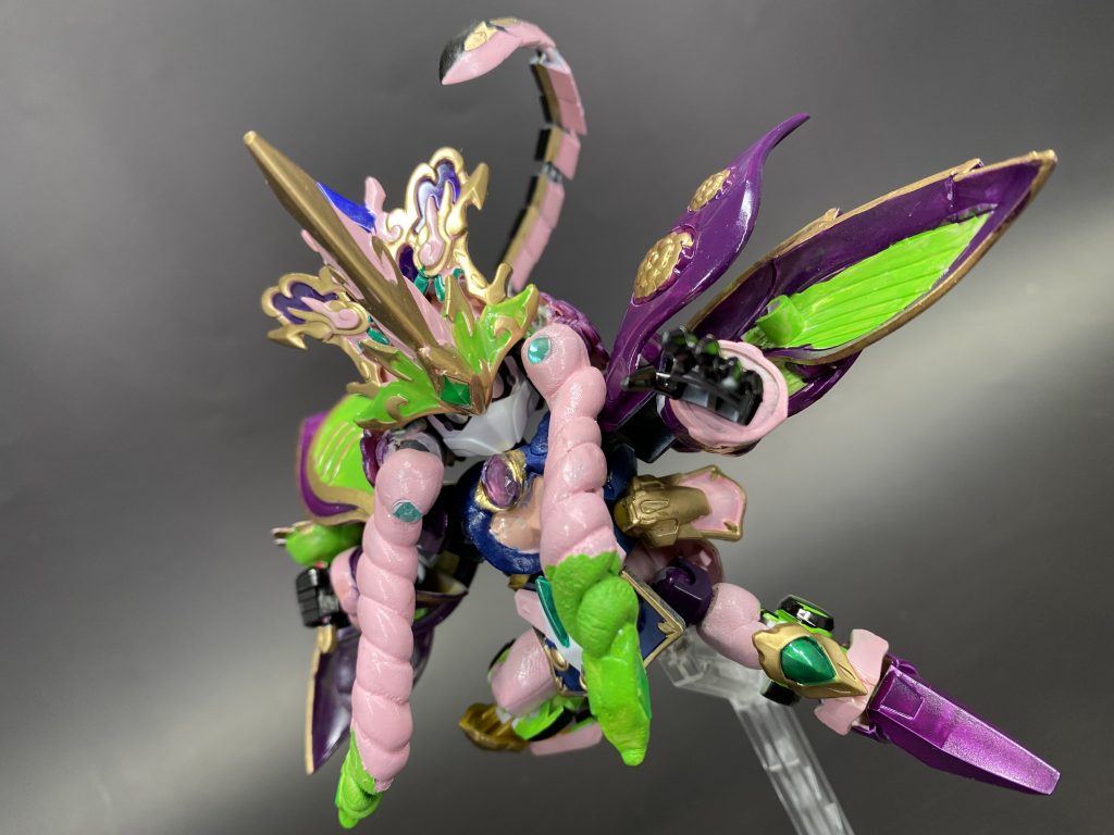 可動と表現に幅をもたせることができました♪