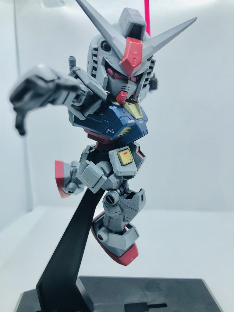 SDなのにこんなポーズも決まります!