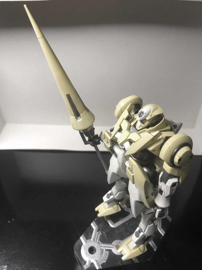 ランスも塗装してあります