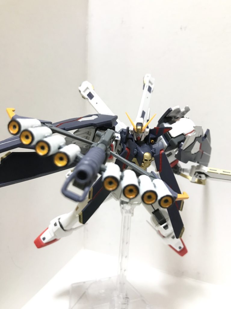 射撃で制圧する！ピーコックスマッシャーはシールも無く色分けがグレー1色