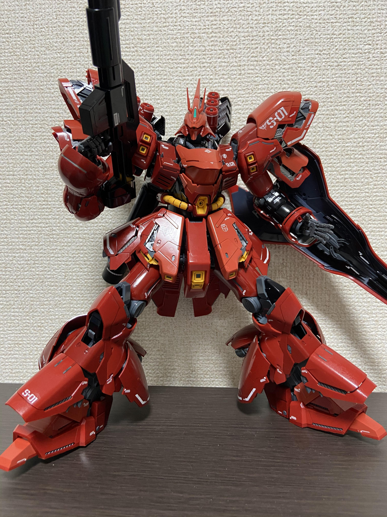 MG サザビー ver.Ka｜あのメイスさんのガンプラ作品｜GUNSTA（ガンスタ）