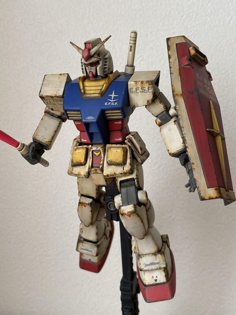 こんなに錆びたりはしないんでしょうけど、ついついやってしまいます。