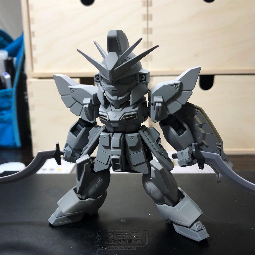 サフを吹いた直後です