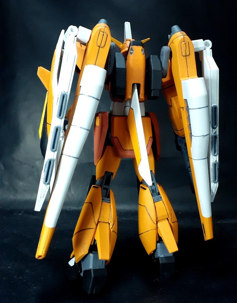 後ろウイングはガイアから移植