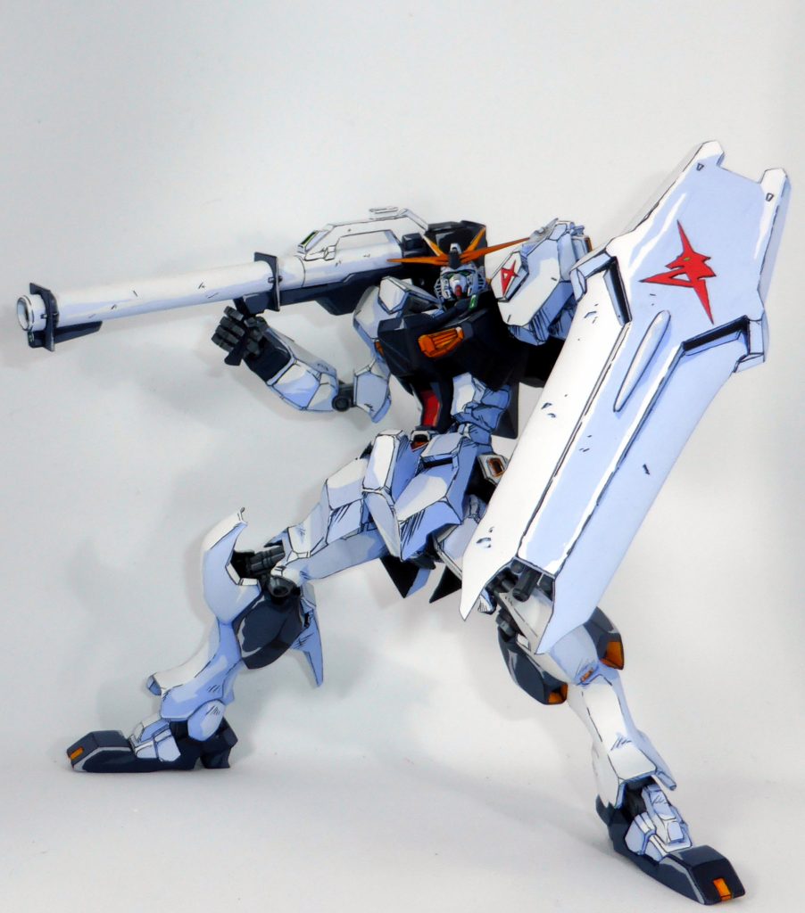 ニュータイプ別冊のイラストっぽく