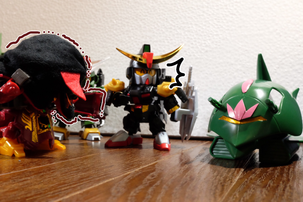 あの子:いや知らんな。真悪参:共に過ごした友人の顔を忘れたって言うの!?あの子:そんな格好をする奴なぞ知らん!司馬懿:ころしてくれ…