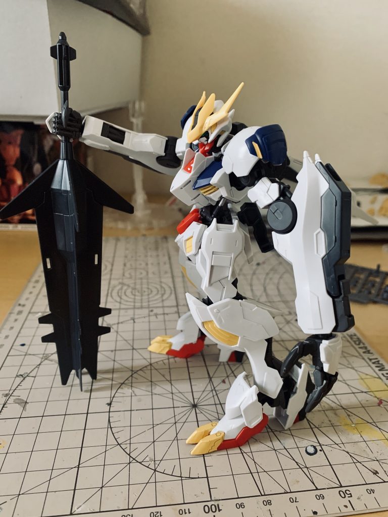 メイス、かっこいいよねーポーズとるときは重いけど笑