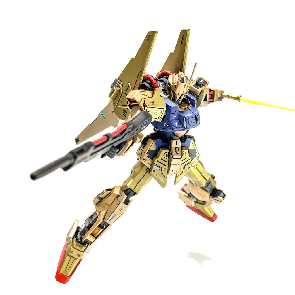 ライフルとサーベルで。