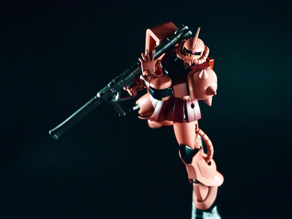 バズーカ武器は合わせ目消しのみ