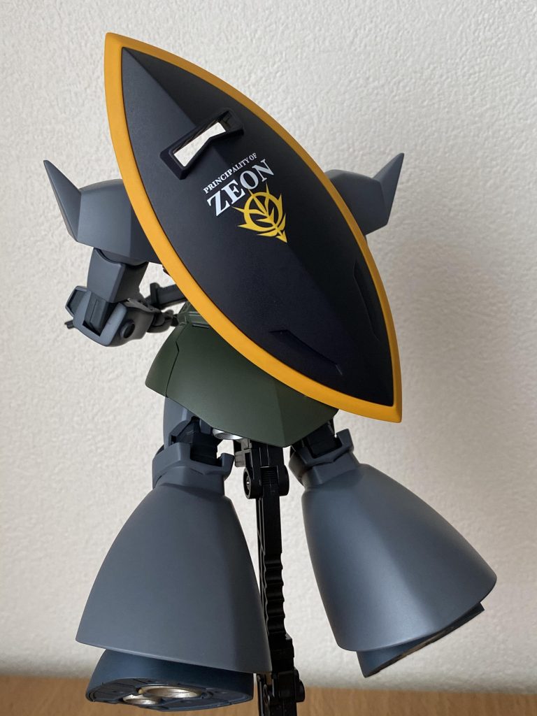 シールドのデカール　気に入ってます