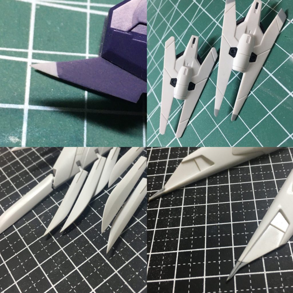 各所延長してシャープ化しました