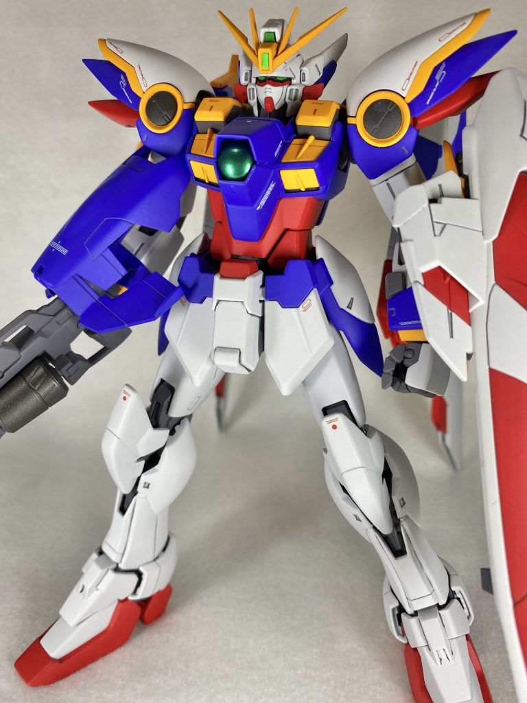 MGの全塗装は初めてです。思ったより良い感じに塗れて、自分で感動してしまいました☺︎