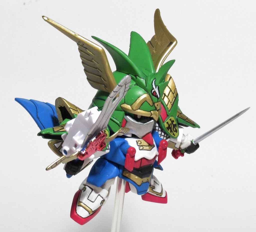 密林の摩亜屈の箱絵を鷲主で再現。受け継がれる二刀流。