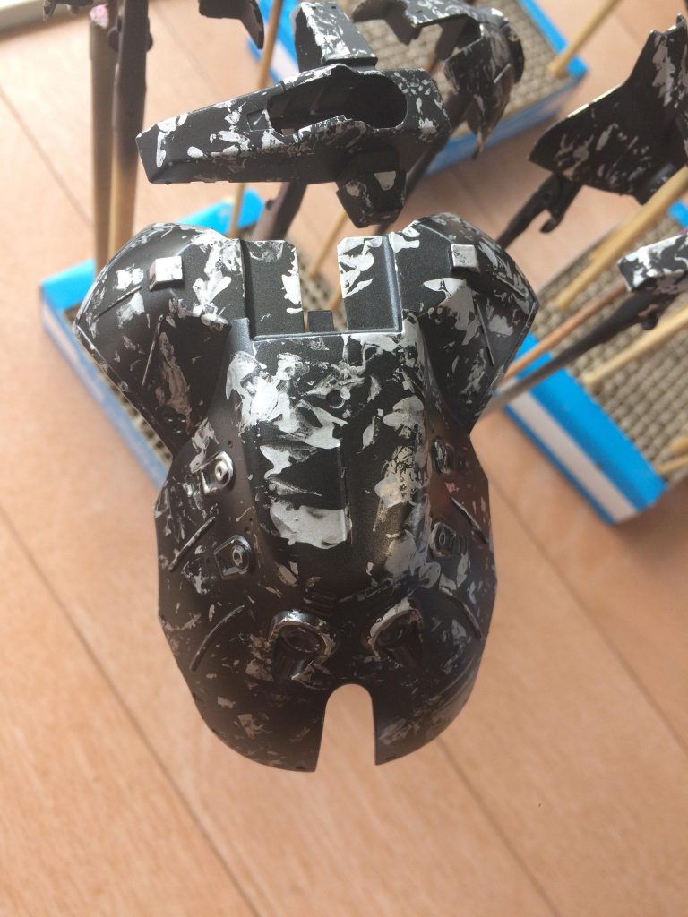 クリアーオレンジを吹く前