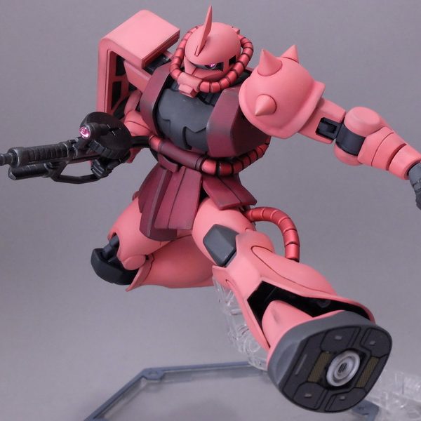 HGUCシャア専用ザクII （2020年発売）プレーンな感じで