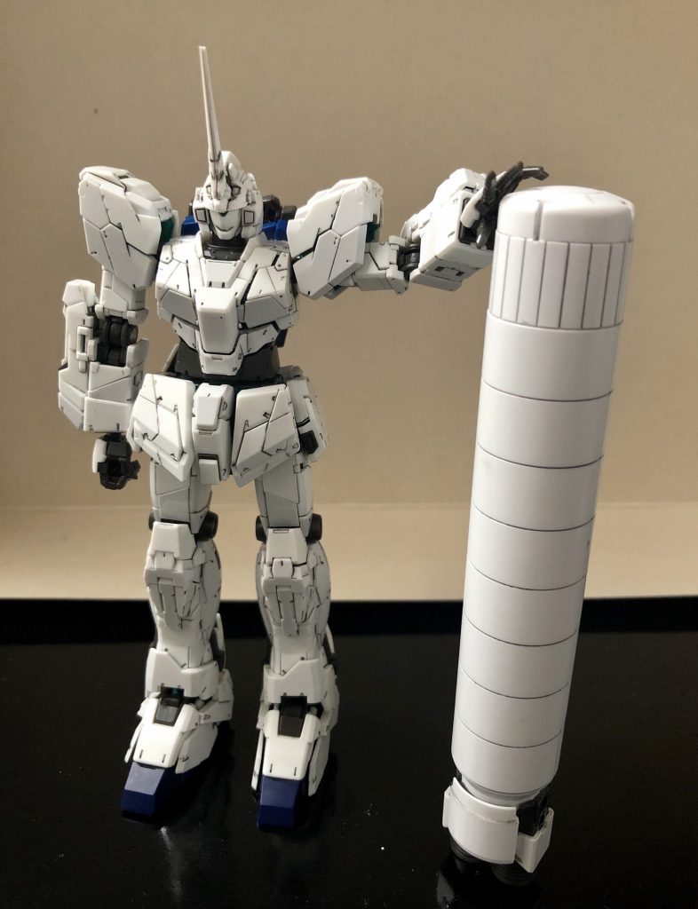 文字通りの“大型”ブースター機体とほぼ同サイズ