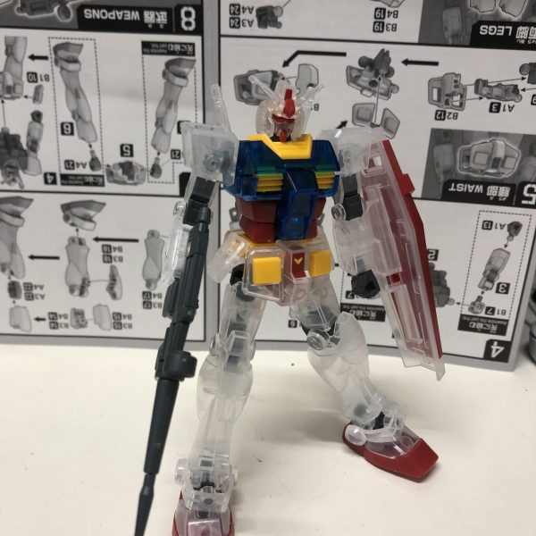 EG ガンダム　ソリッドクリア