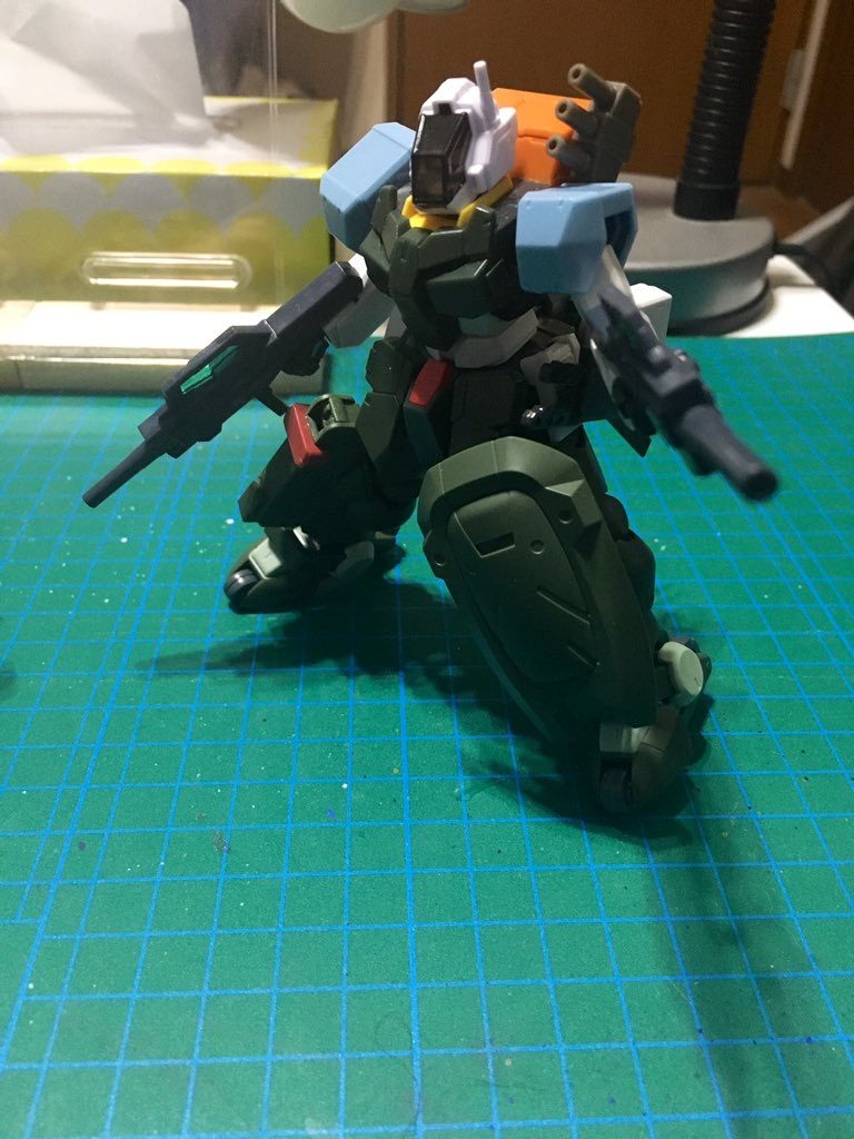 ミキシング初期、ジム頭の前はタンク頭でした。