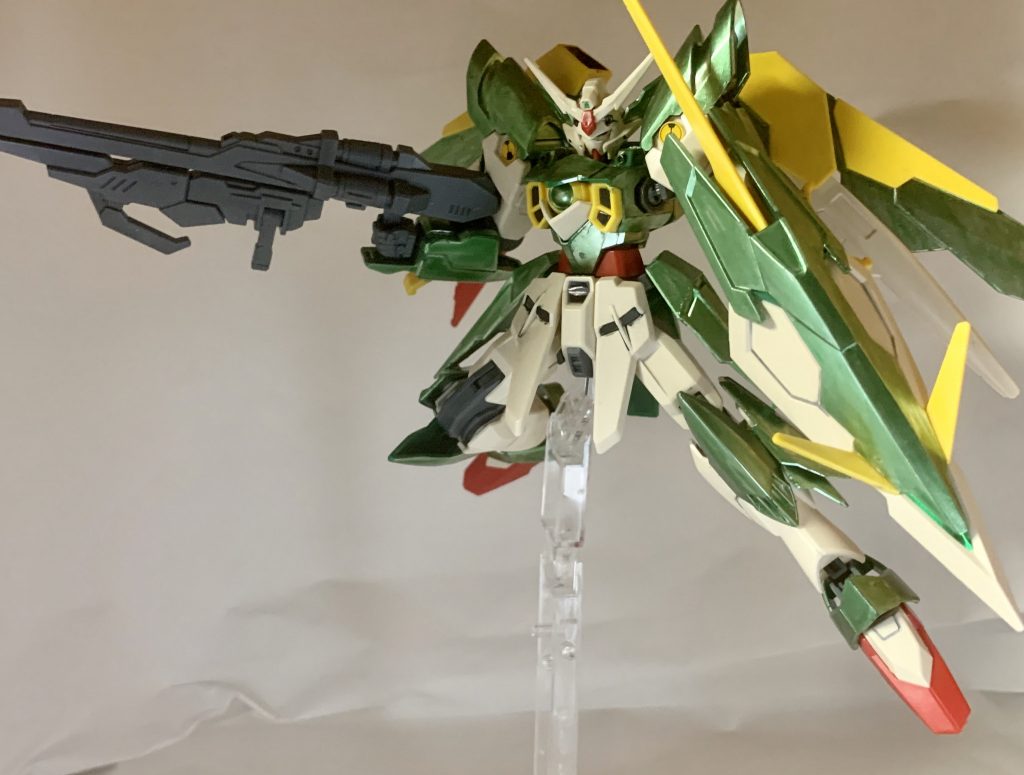 自分にとってはウィングゼロ炎以来のウィング系ガンプラでした