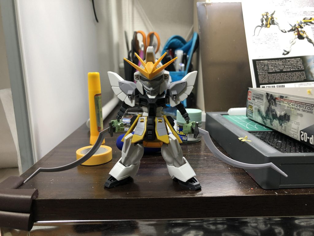 顔の整形も終わり動体の改造も一通り終わった状態