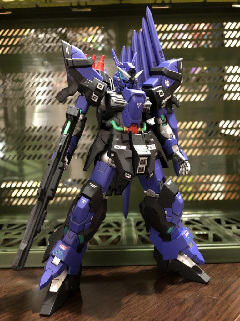 カラーは我がパーソナルカラー、ブルーバイオレットを使用。１号機とは若干のカラーパターンの変更をしました。