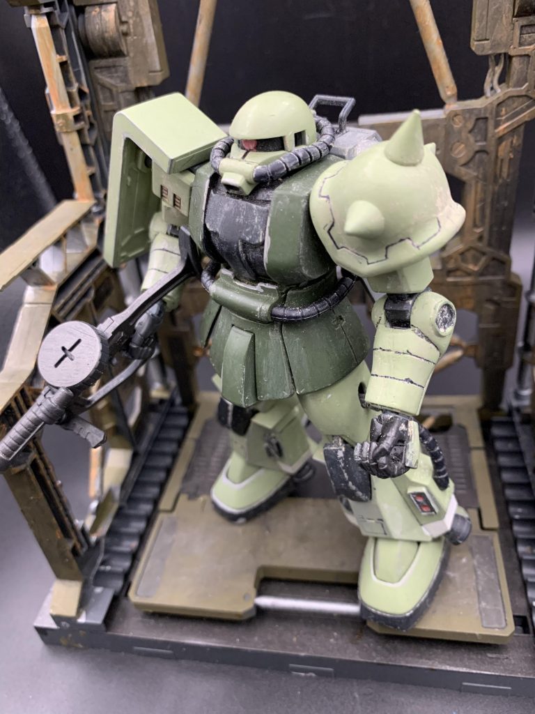 高機動型ザク　R1型　一般カラー–5枚目/制作者：超兄貴