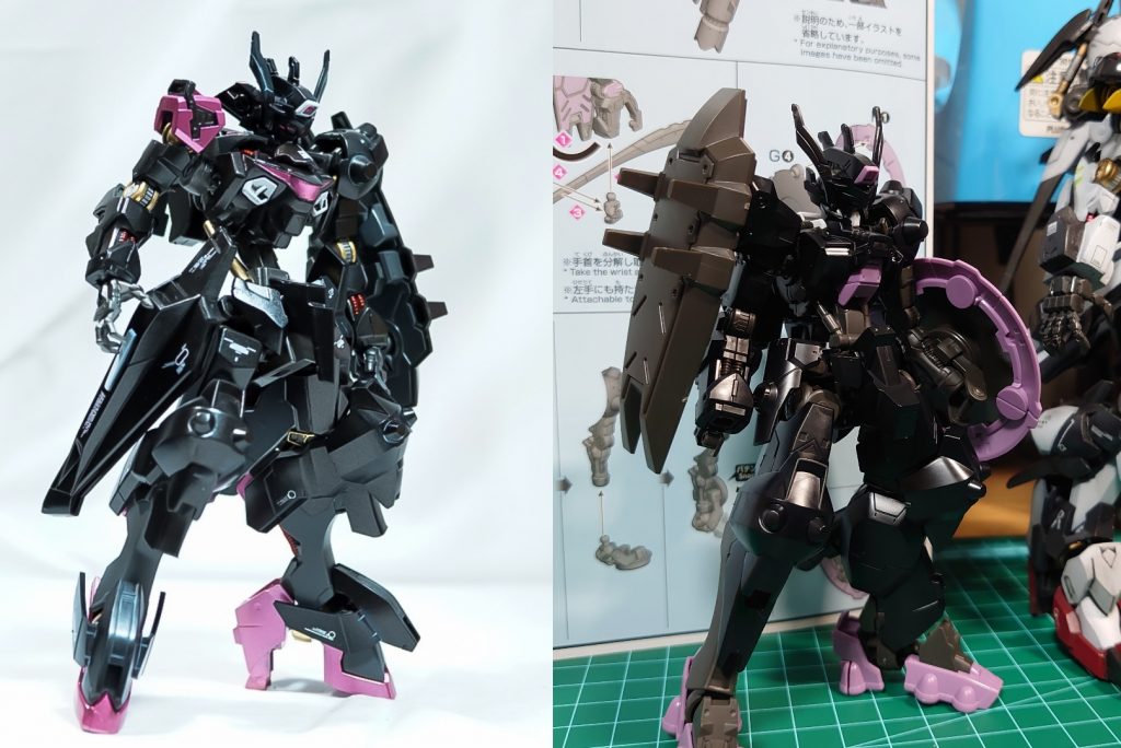 素組みとの雑比較身長は頭1つ分くらい伸びました