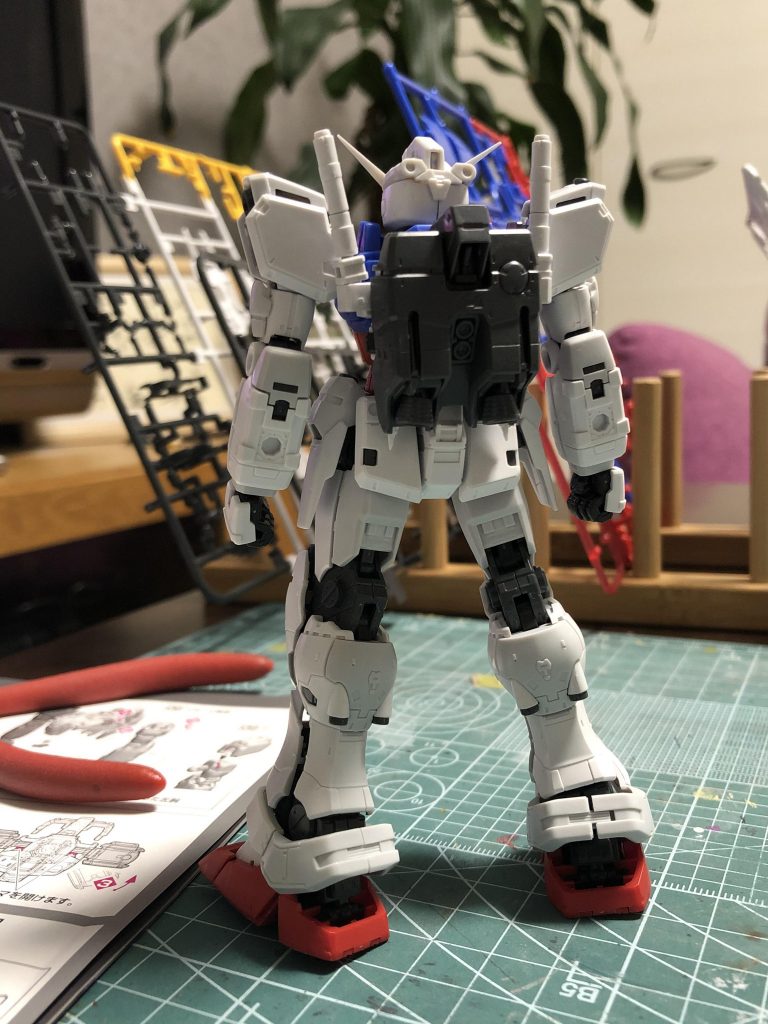 仮組み。本当にカッコいい。