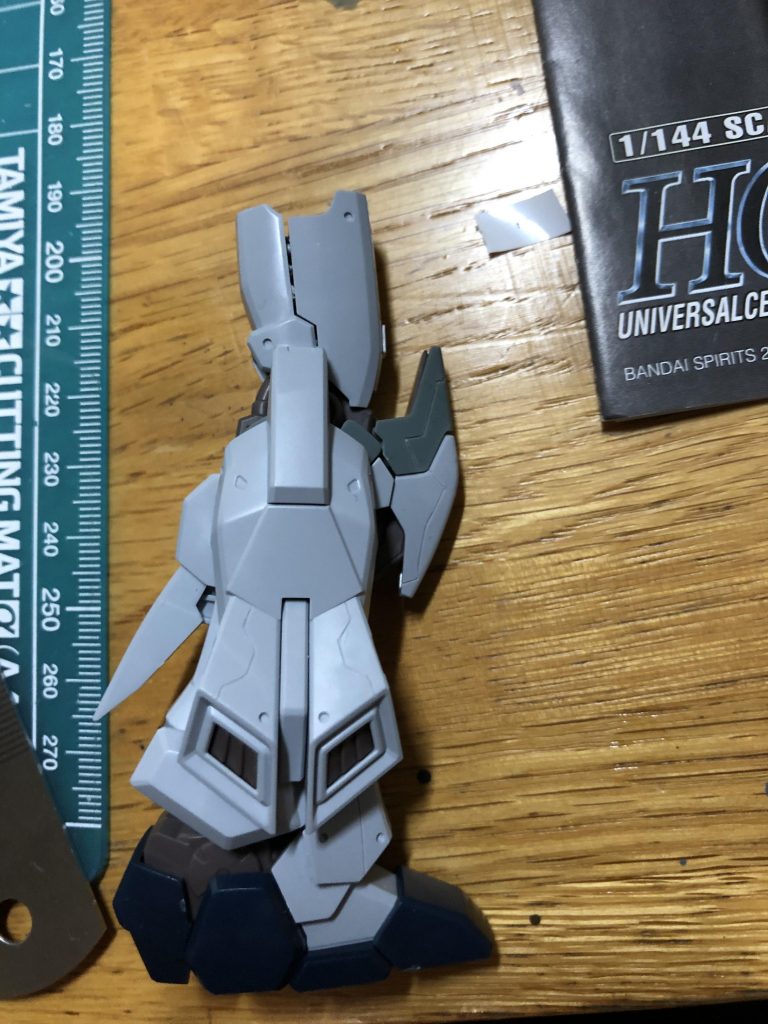 スジ彫り　丸モールド