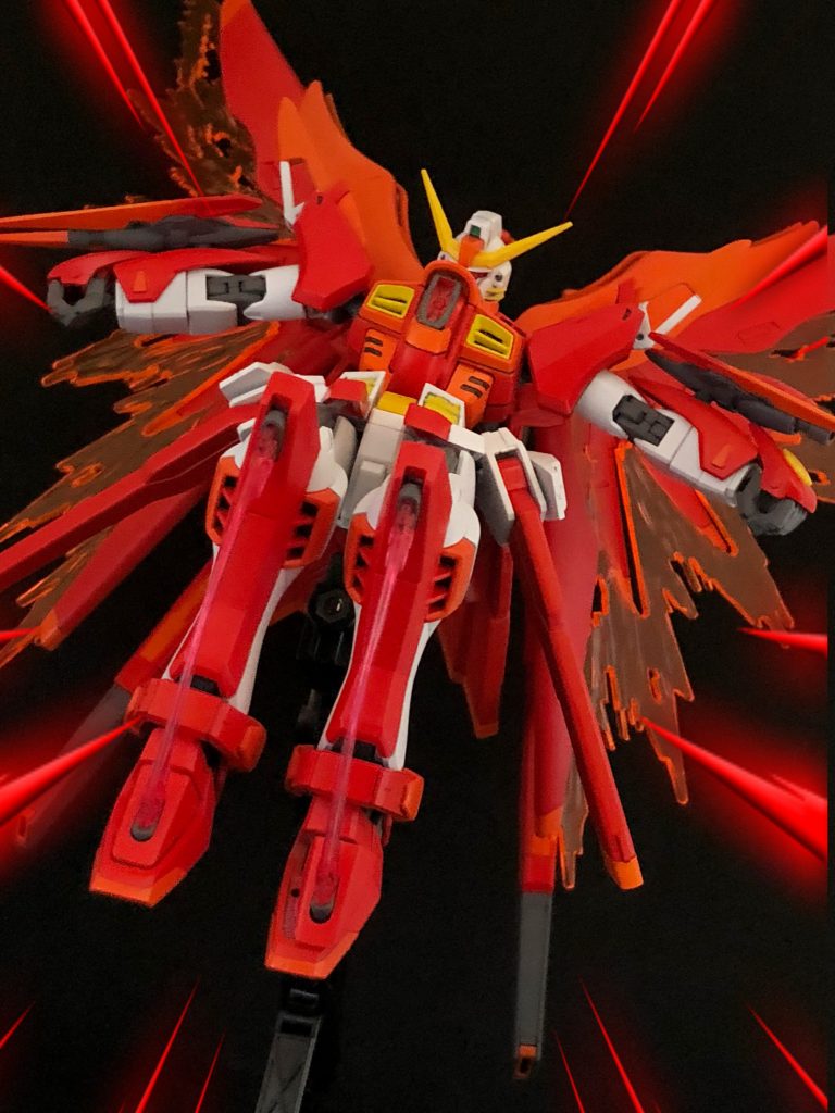 「プロミネンスドロップ」光の翼を広げて空中へ飛び上がり、グリフォン ビームブレイドを展開し強力な両膝蹴りをぶちかます必殺技。「セイヤーッ!」と叫びながら使用すると威力があがる気がする。