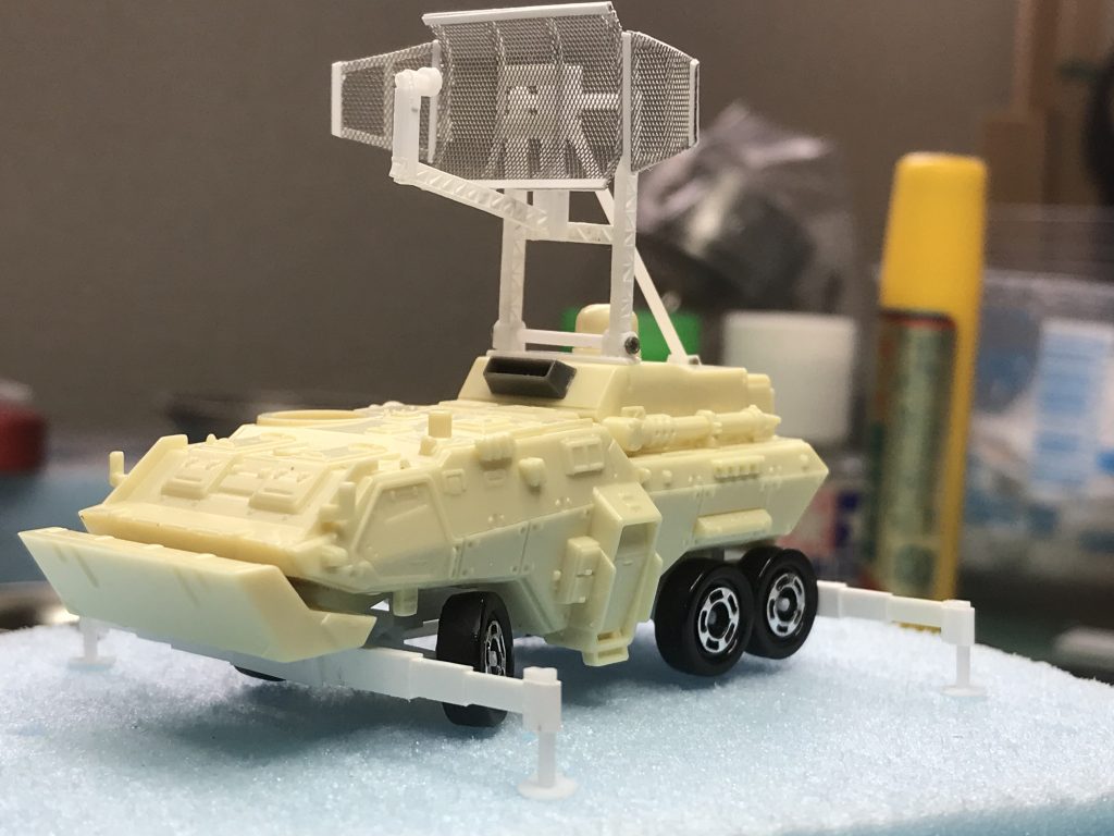 ホバートラックを大量生産型の6輪型に改造