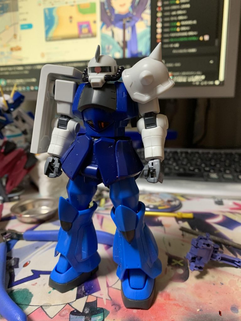最初はこのまま塗装しようとしてましたが…