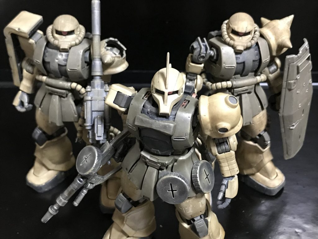 三機が揃ってめちゃめちゃ大満足です!(^^)