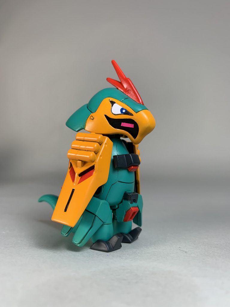 ペンギンのように立って寝ていることが多い