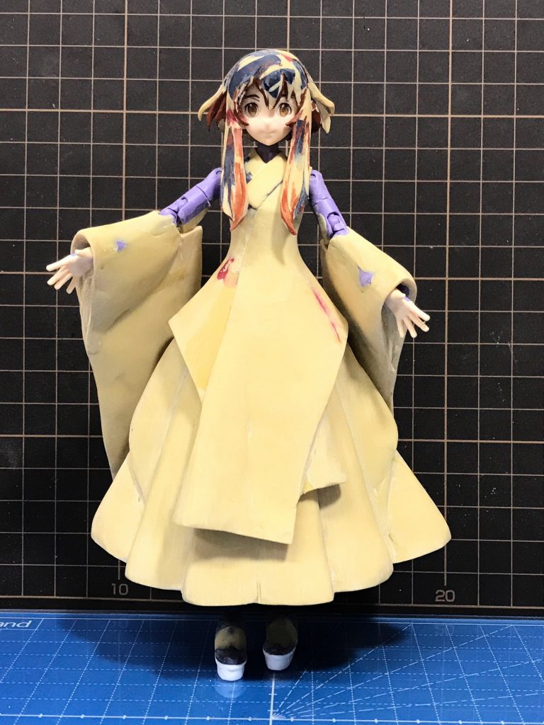 だいたいの形状が固まったところ