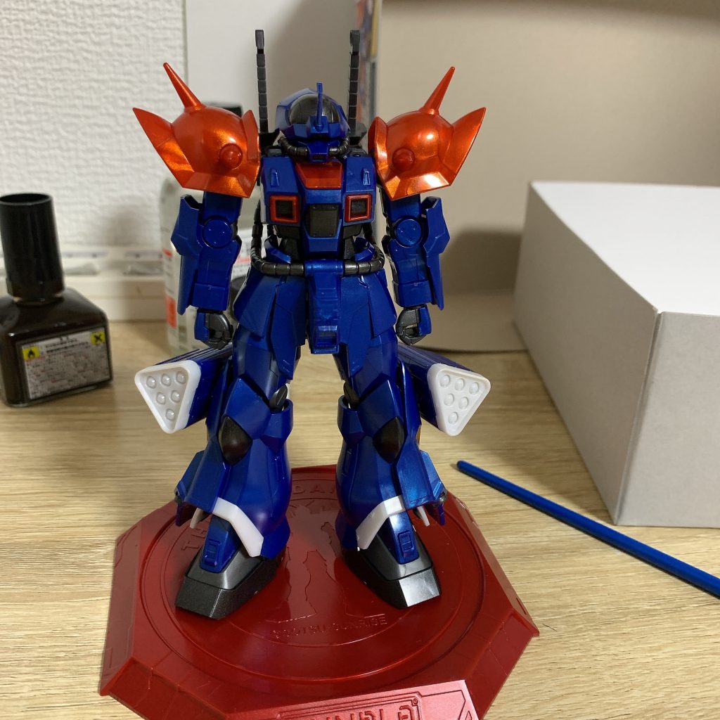 パチ組み状態。成形色きれいです。