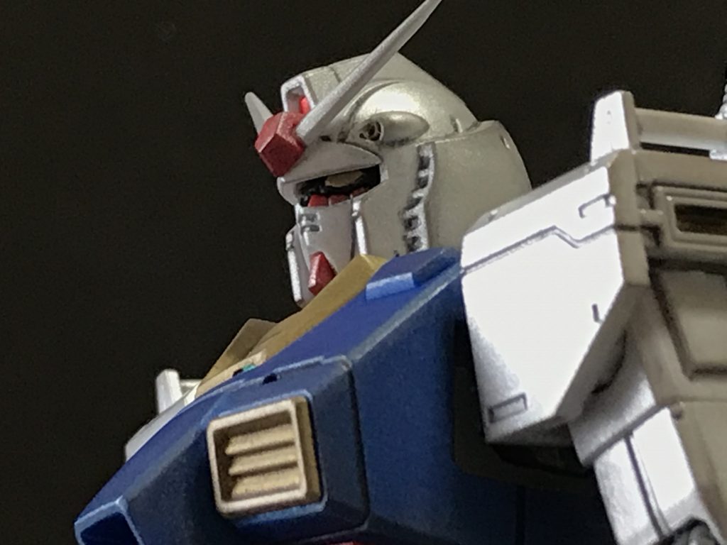 RX-78は、いつどれを作っても、なんだか落ち着きます(^^) 定期的に作りたくなります。（ザクとユニコーンもそんな感じ）