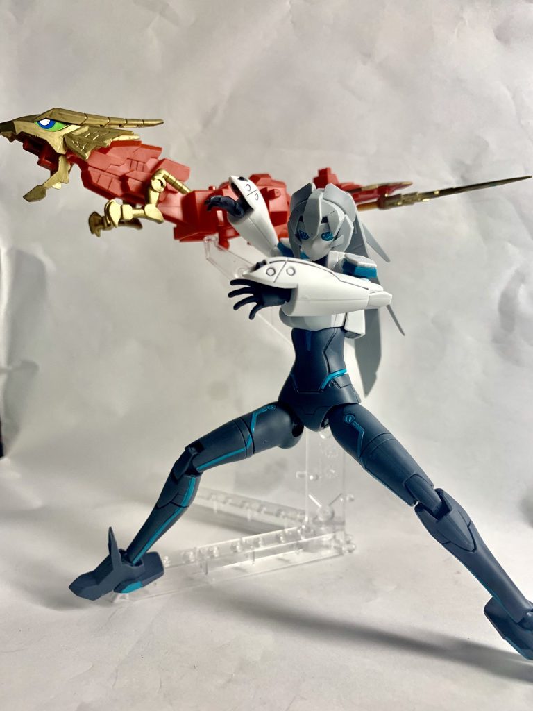 パルのモルジアーナと協力して行うメイさんの必殺技ドラゴンドールキック