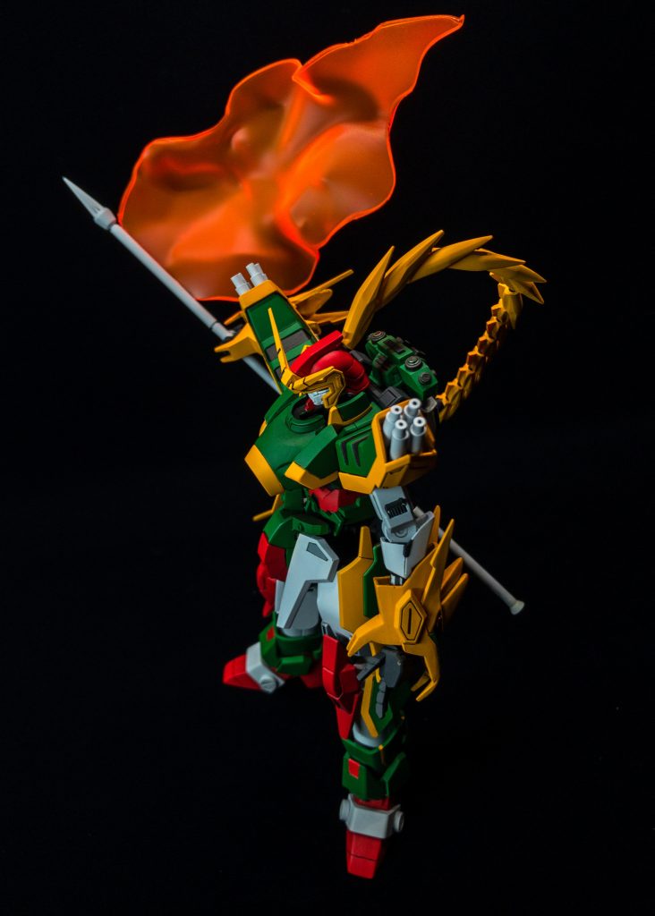 お気に入りのフェイロンフラッグ🚩プラ棒でスクラッチしたので12本全て脱着出来ます