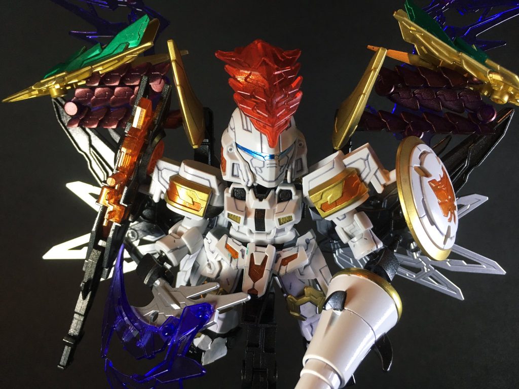 【SD三国創傑伝】天覇夏侯淵トールギスF–5枚目/制作者:ひとらたん