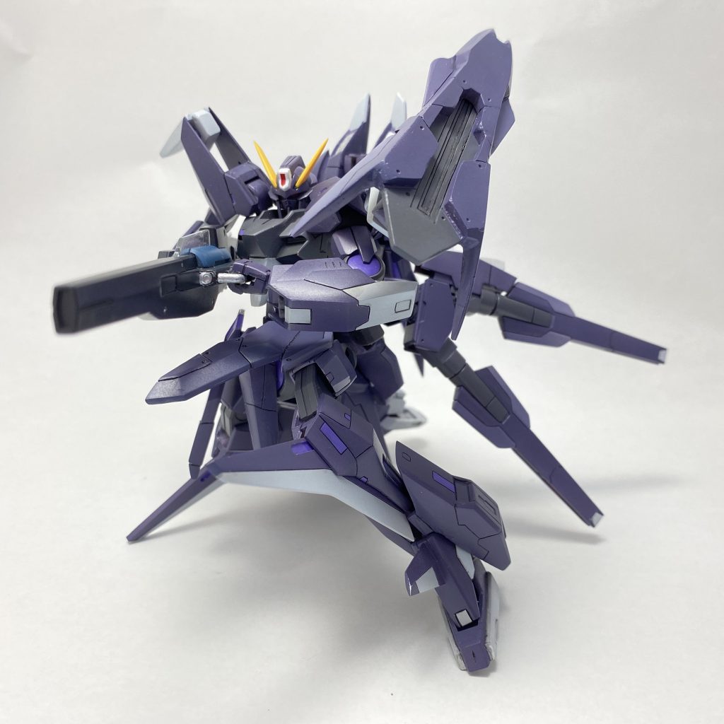 カラーリングモデルにした某サプレッサーの狙撃ポーズ